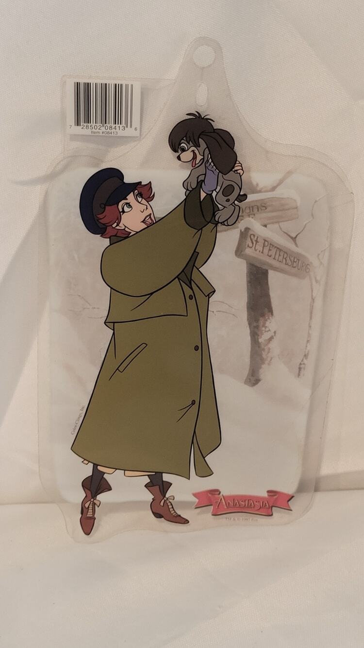 Vintage 1997 Anastasia Pooka Color Clings Window Cling Decor Color-Clings Fox